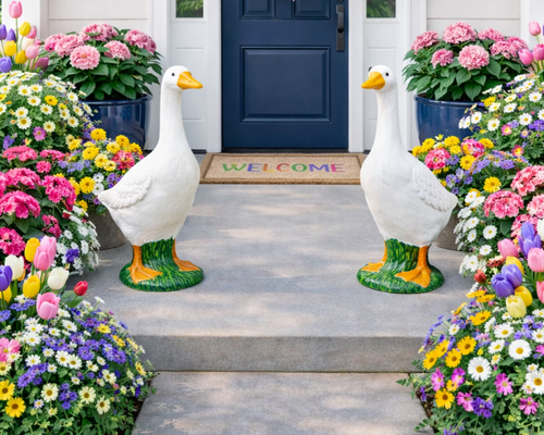 Mainstays Goose Garden Statue JUST $19.97 at Walmart