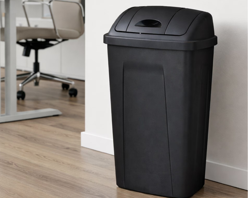 13-Gallon Mainstays Kitchen Trash Can Deal at Walmart: Save $10.07