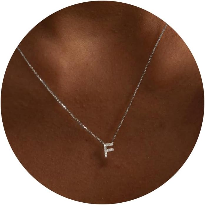 Hayopi Silver Jewelry for Women,Dainty Sterling Silver Initi deal at Amazon