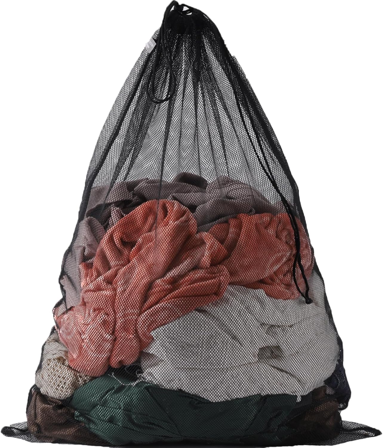 Kimmama Heavy Duty Coarse Mesh Drawsting Laundry Bag, 24'' x deal at Amazon