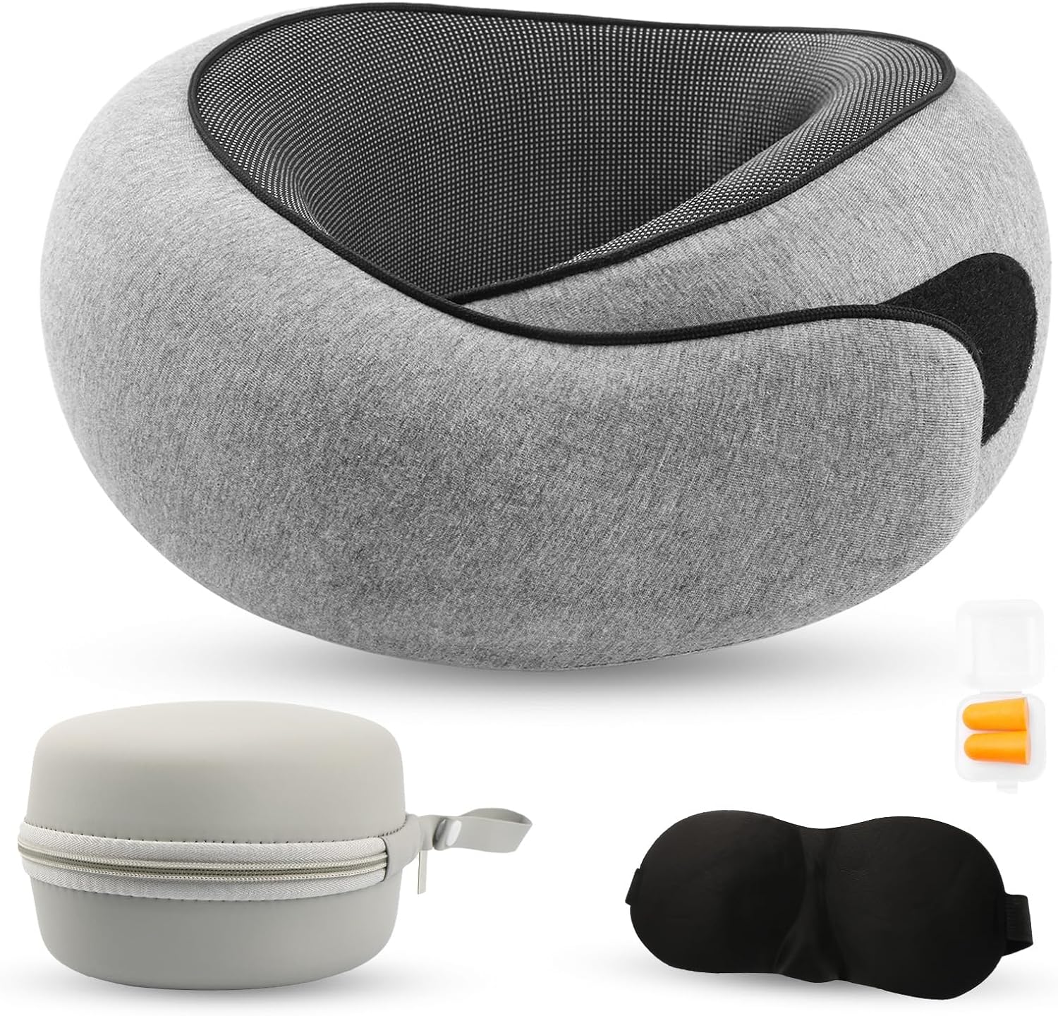 VOOMIKON Neck Pillow Airplane, Travel Pillows for Airplanes, deal at Amazon