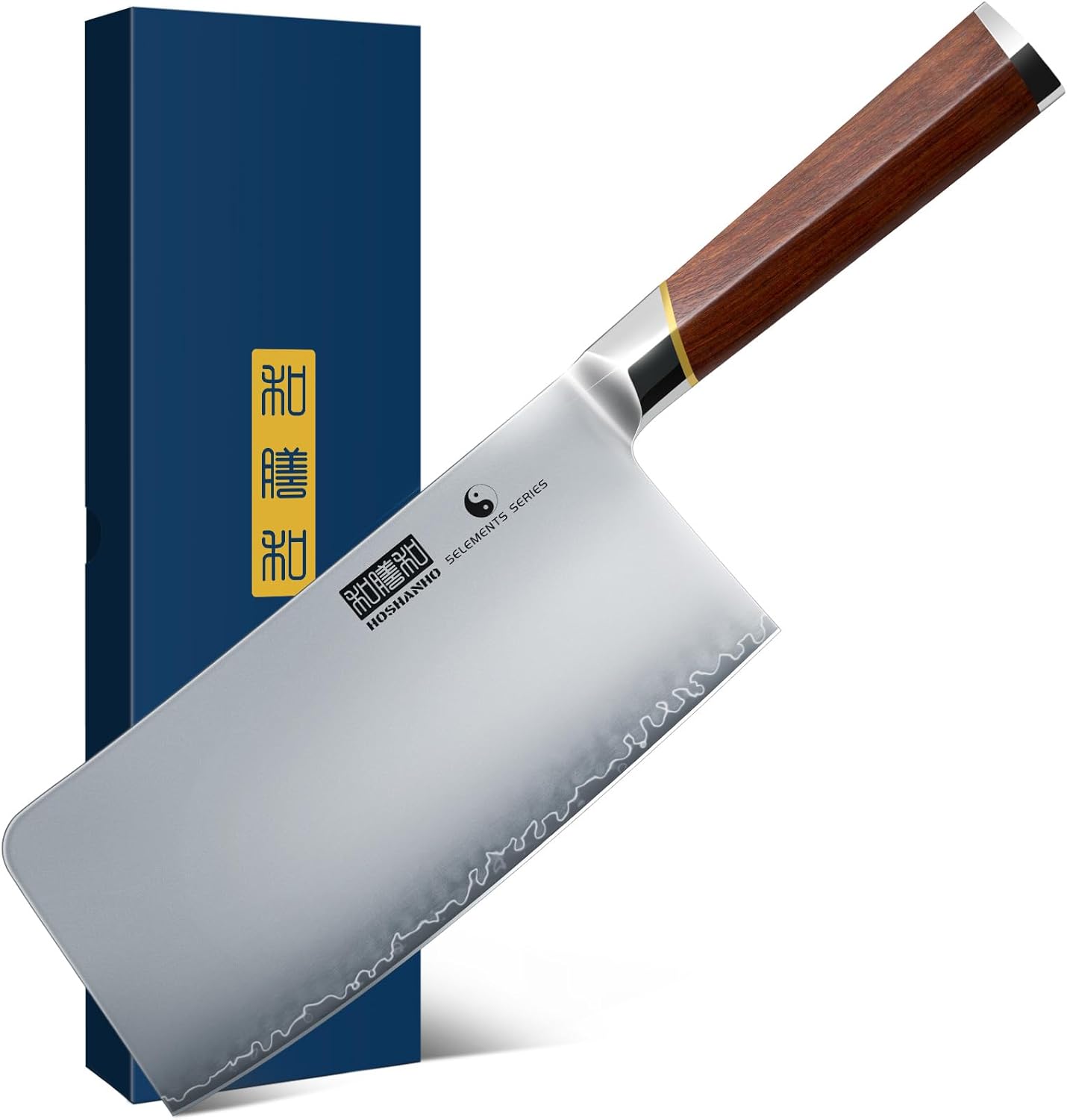 HOSHANHO Cleaver Knife 7 Inch, Razor Sharp Japanese High Car deal at Amazon