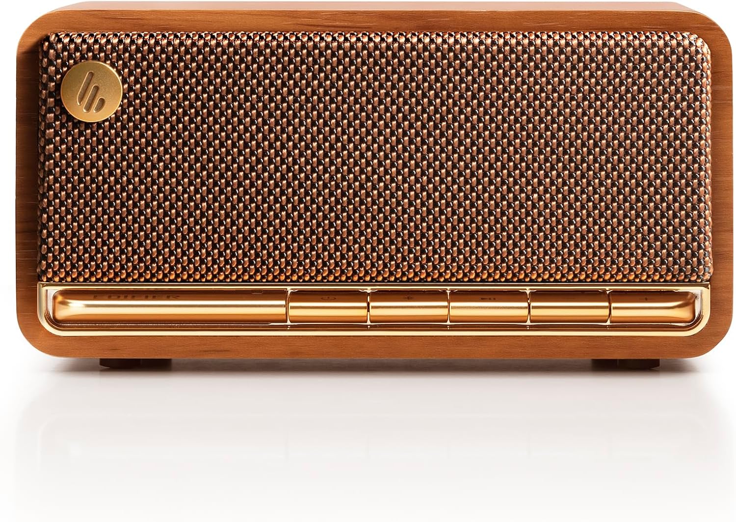 Edifier Retro Wood Bluetooth Speaker,Wireless Portable Speak deal at Amazon