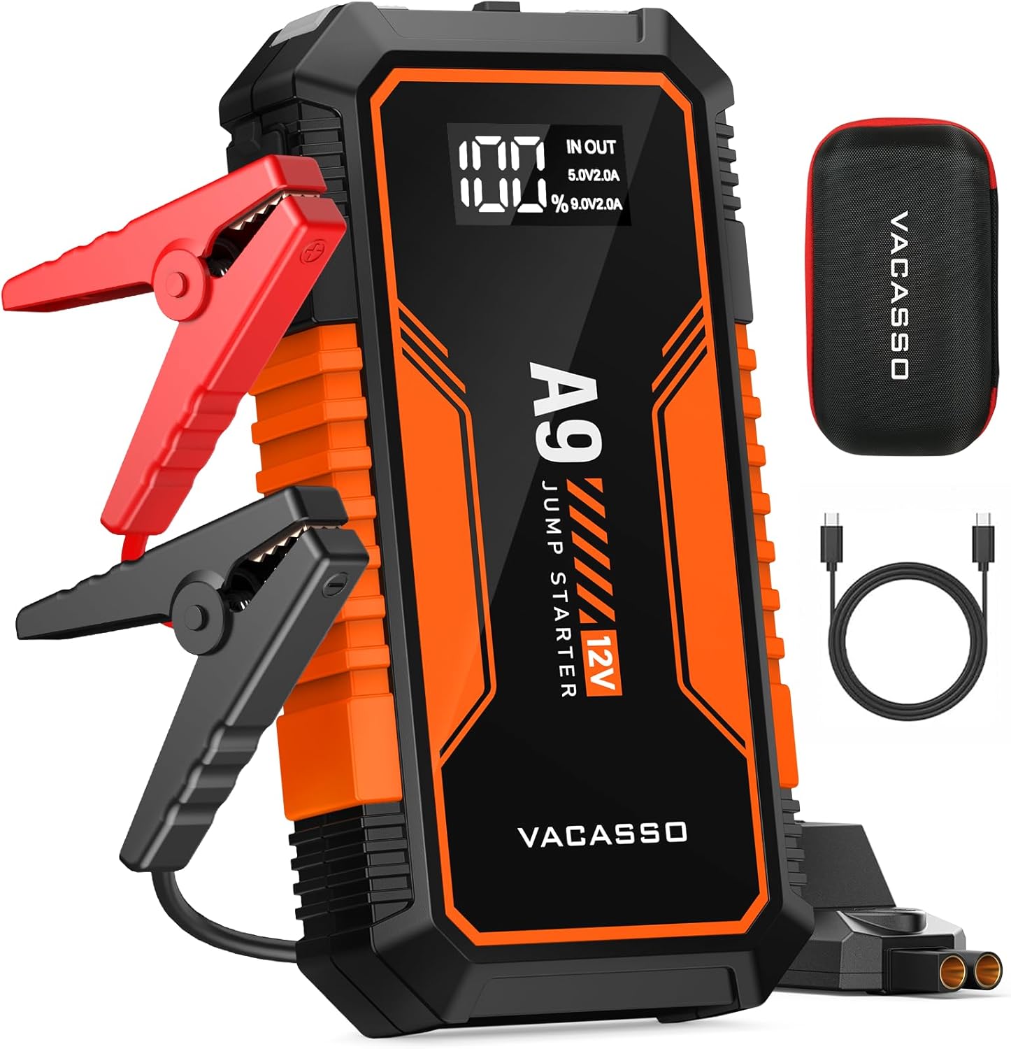 Jump Starter 4000A, VACASSO A9 Battery Jumper Starter Portab deal at Amazon