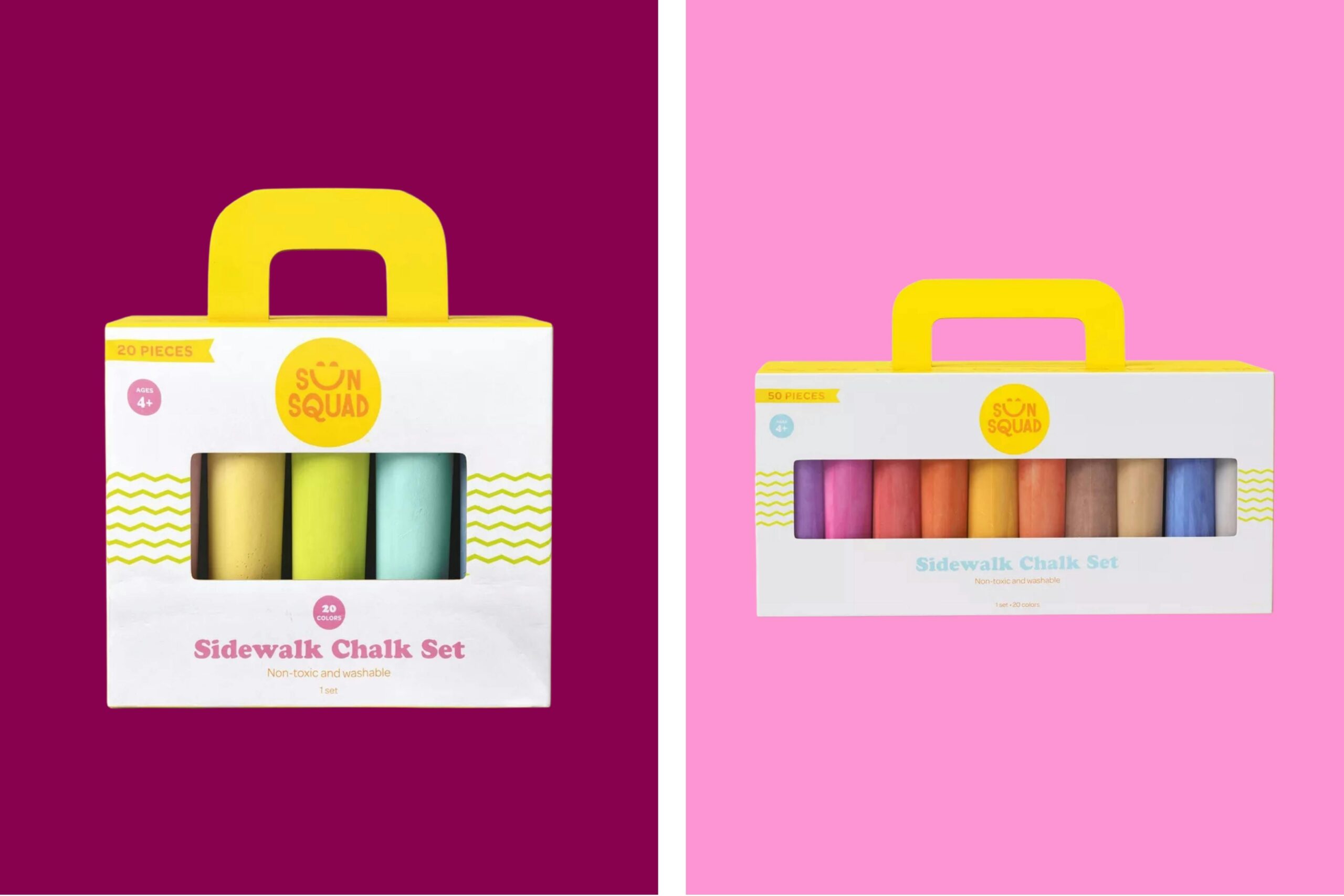 Sun Squad Washable Chalk Sets, Starting at Only $2.28 at Target