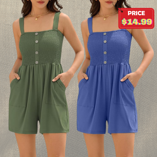 Smocked Rompers Deal: Save 50%