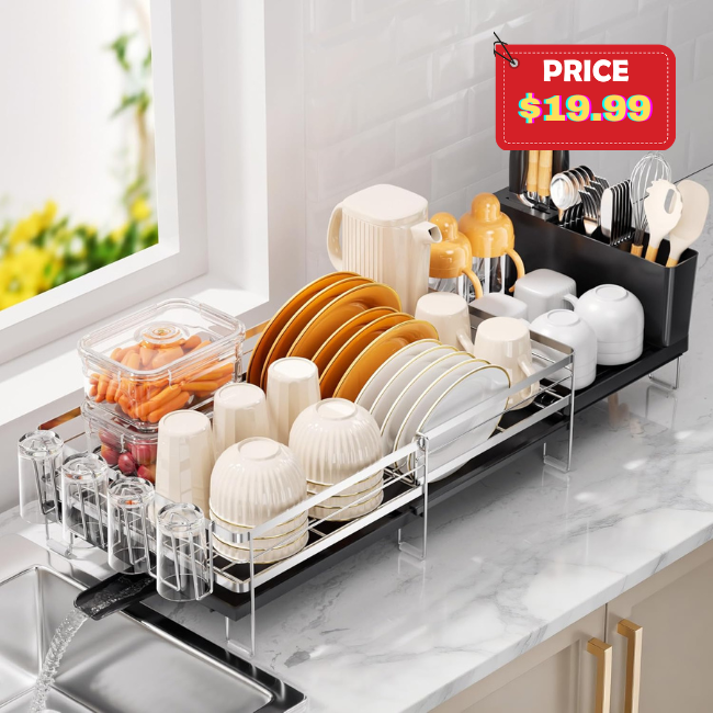 Stainless Steel Dish Drying Rack Deal: Save 30%