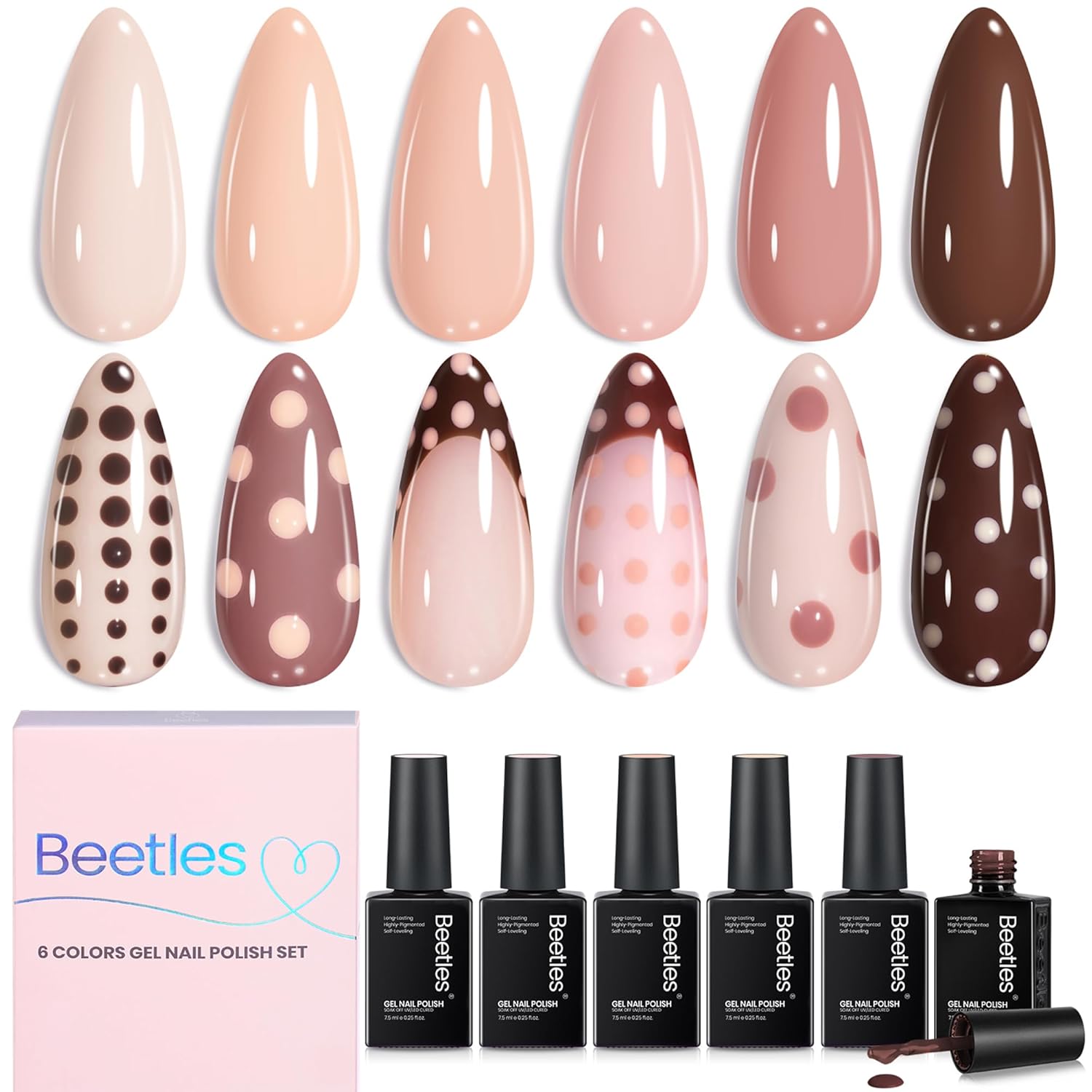 Beetles Nude Gel Polish Set Deal