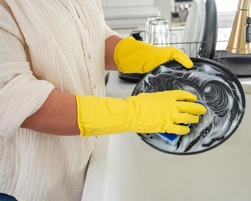 Reusable Latex Gloves 2 Pairs Deal