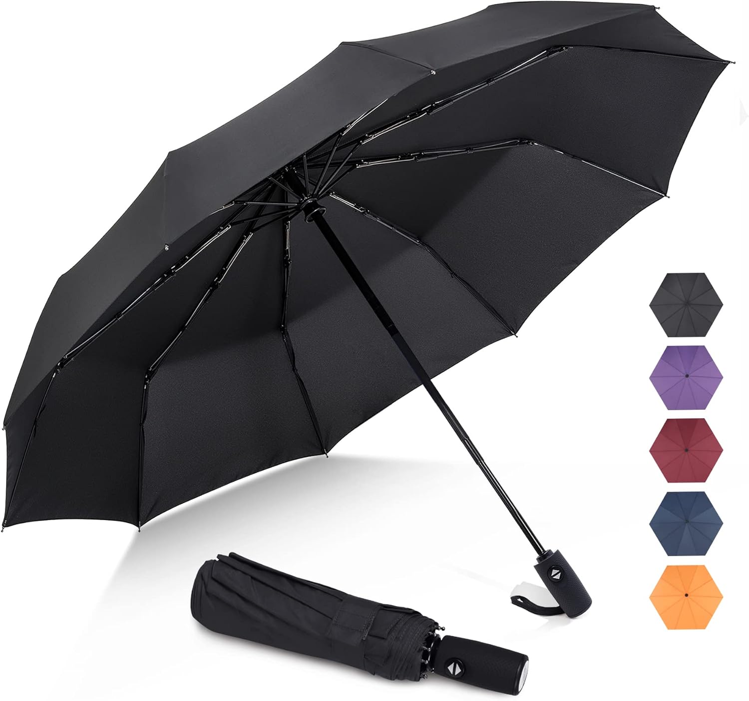 ZOMAKE Small Travel Umbrella Compact Portable Collapsible Um deal at Amazon
