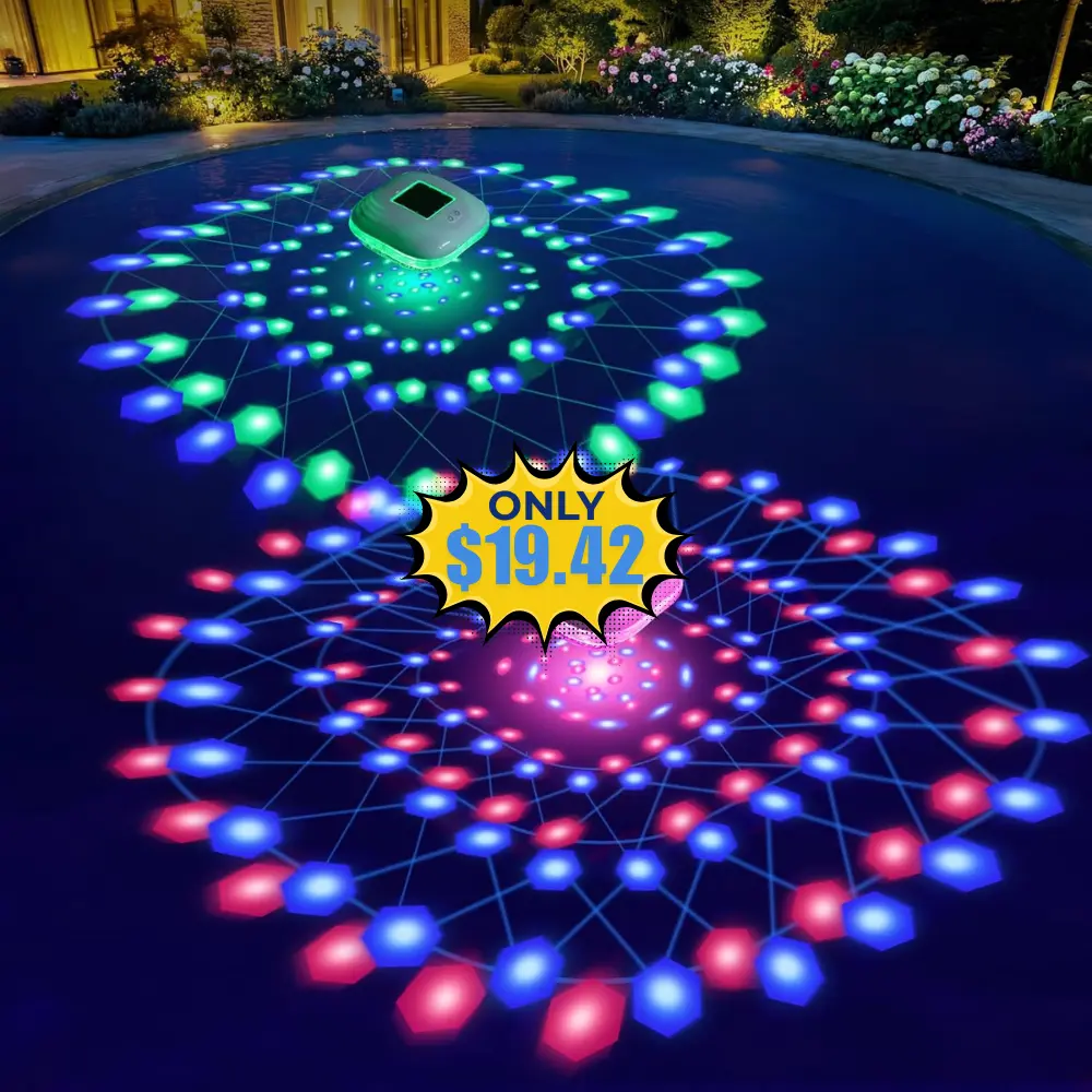 Askyli Floating Pool Lights Solar Deal: Save $19.43