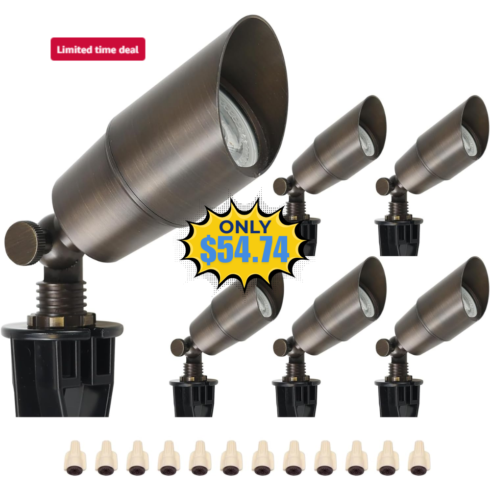 DOSHINE LED Spotlights Outdoor Sale: Save 50%