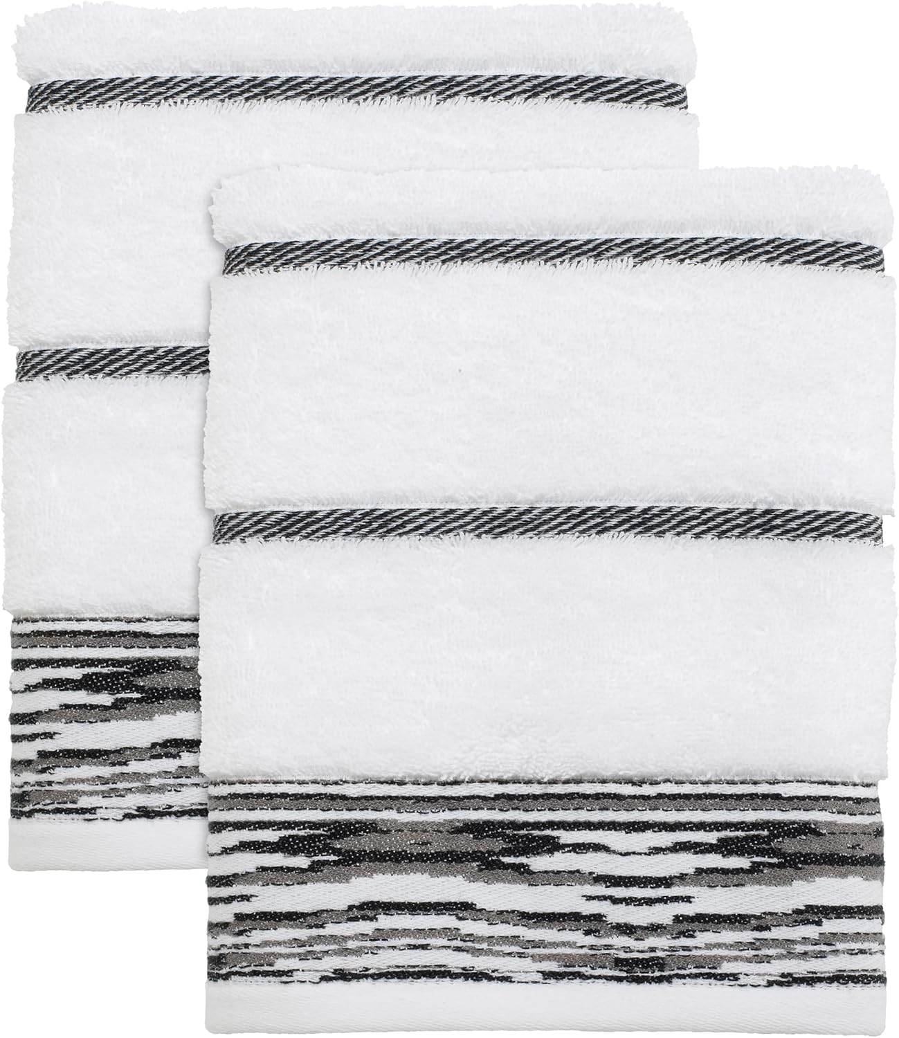 Nicole Miller - Hand Towels, Soft & Absorbent Cotton, Dorm R deal at Amazon