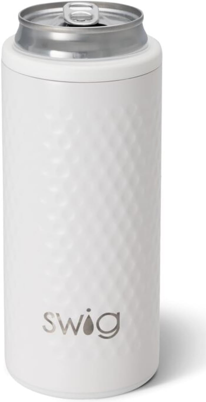 Swig Life Skinny Can Cooler, 12oz Insulated Slim Can Holder, deal at Amazon
