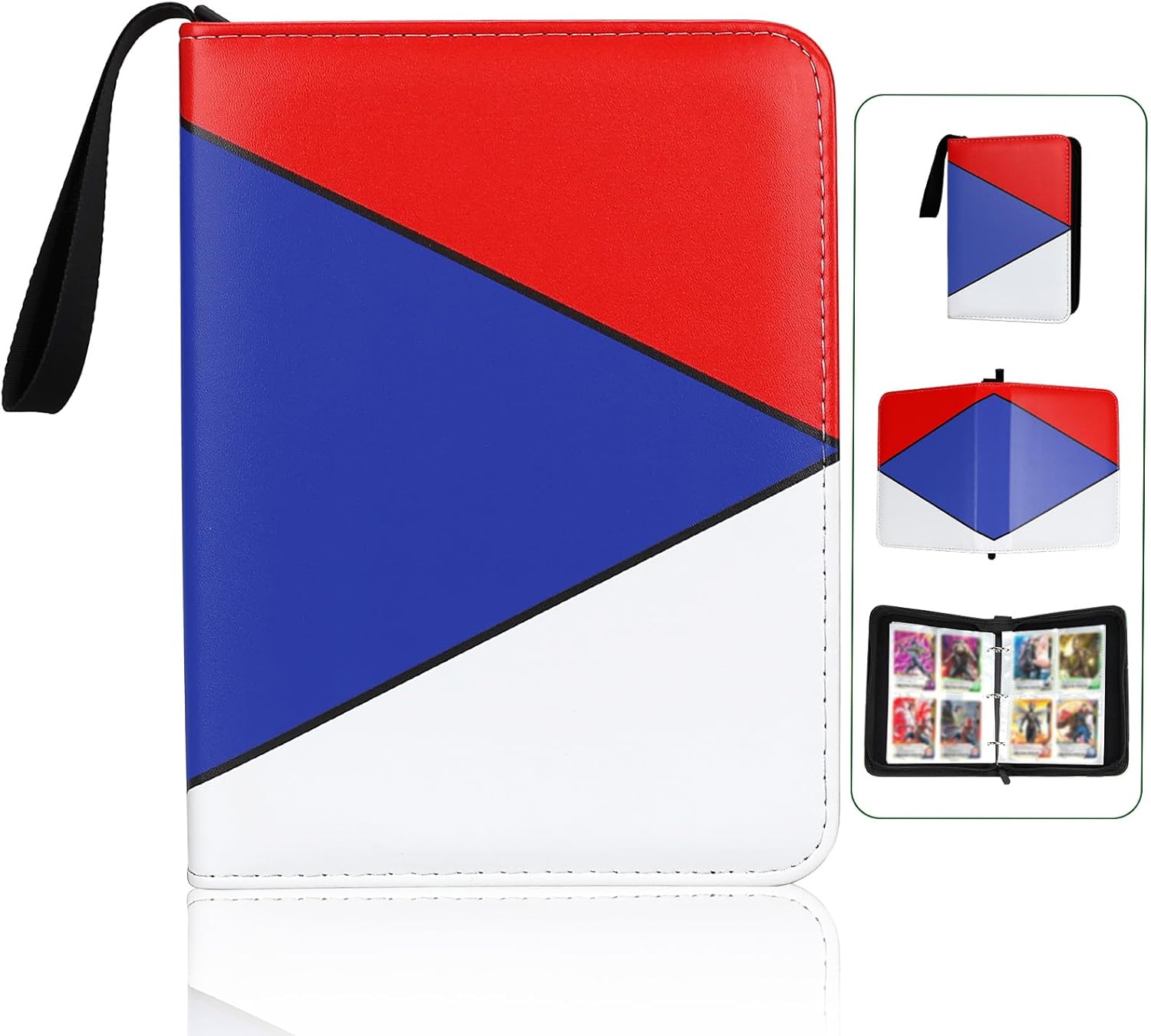 Collectible Trading Card Albums,4 Pocket Card Binder, 400 Do deal at Amazon