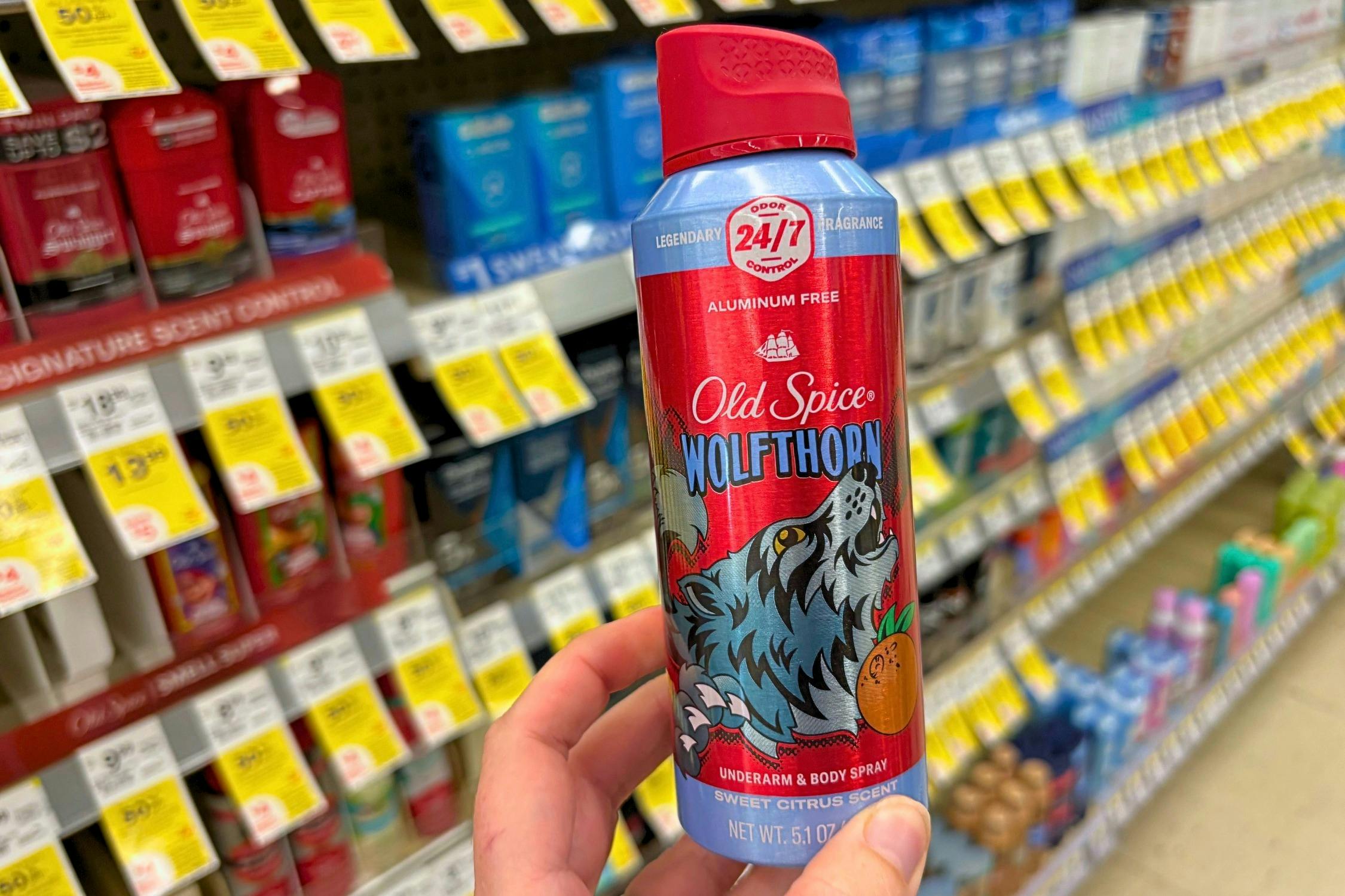 Old Spice Body Spray, Just Only $2.49 at Walgreens