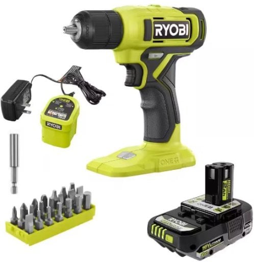 Home Depot Daily Pick: Ryobi ONE+ 18V Cordless 3/8 in. Drill deal at Home Depot