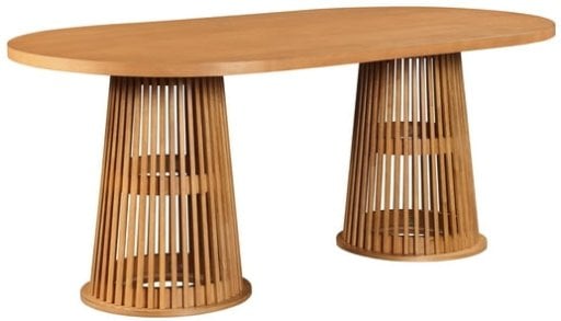 Walmart Home Pick: Beautiful by Drew Oval Dining Table, Warm deal at Walmart