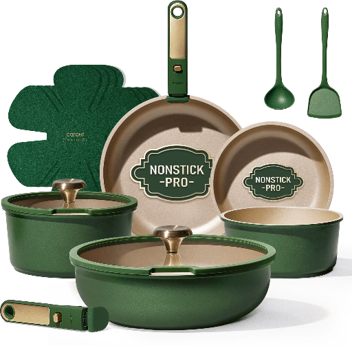 Walmart Home Pick: Carote 15 Pcs Nonstick Cookware Set deal at Walmart