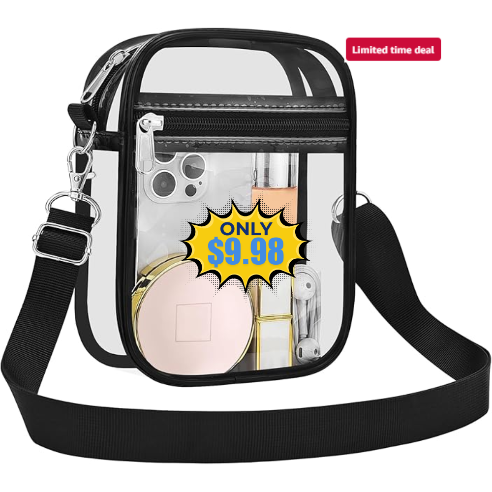USPECLARE Clear Purse Stadium Approved Deal: Save 47%