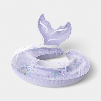 Split Ring-Mermaid Glitter Novelty Float – Sun Squad™ Lavender at Target