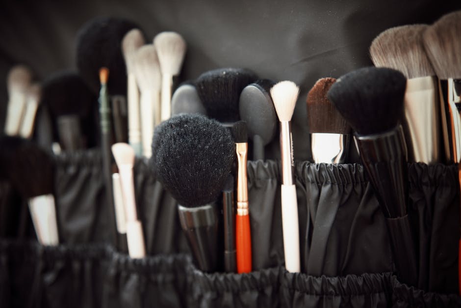 Fold Out Cosmetic Case