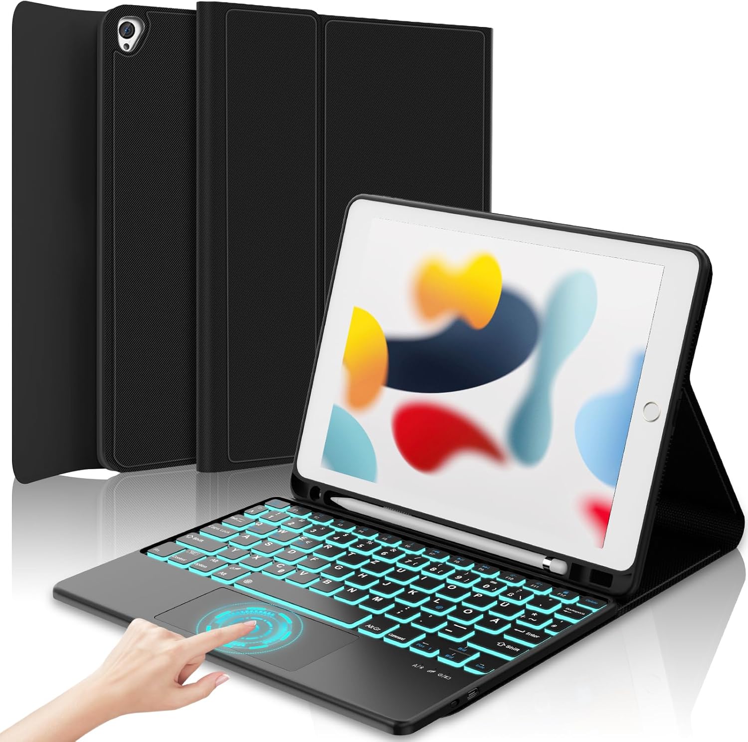 Touch Keyboard Case for iPad 9th/8th/7th Generation 10.2 inc deal at Amazon