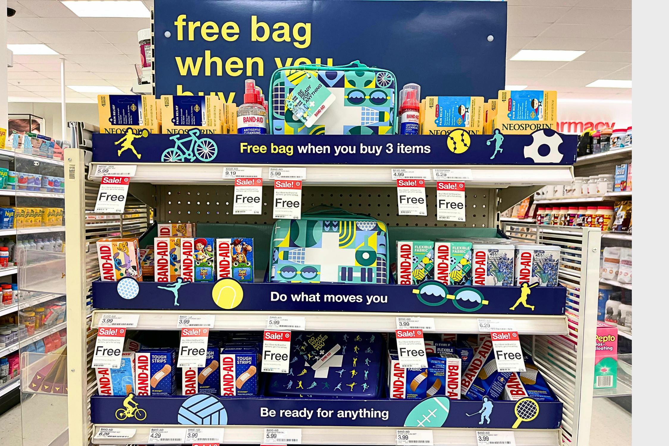 Score a Band-Aid First Aid Bag + 3 Products for Only $5.86 at Target