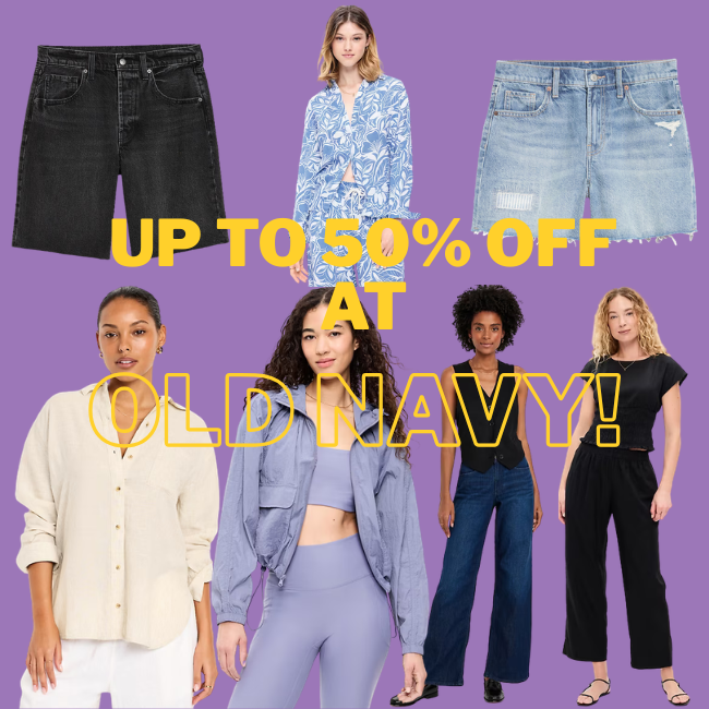 Old Navy Sale: Upto 50% Off