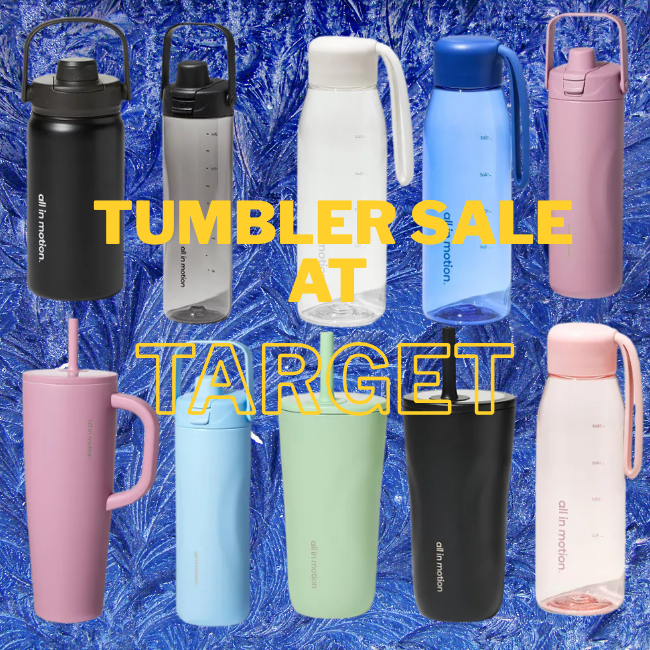 Tumbler Sale at Target: Save Big
