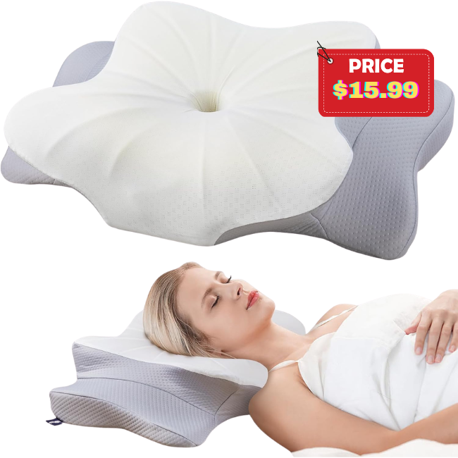 Cervical Pillow for Neck and Shoulder Deal: Save 20%
