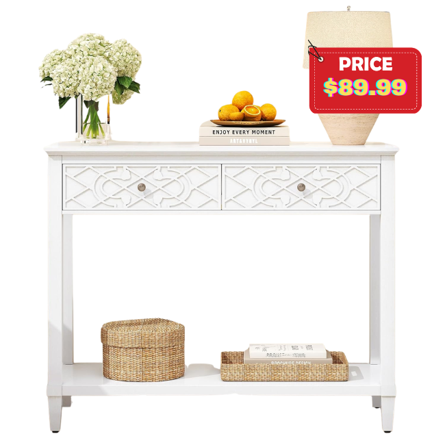 Vintage Entryway Table Deal: Save 50%