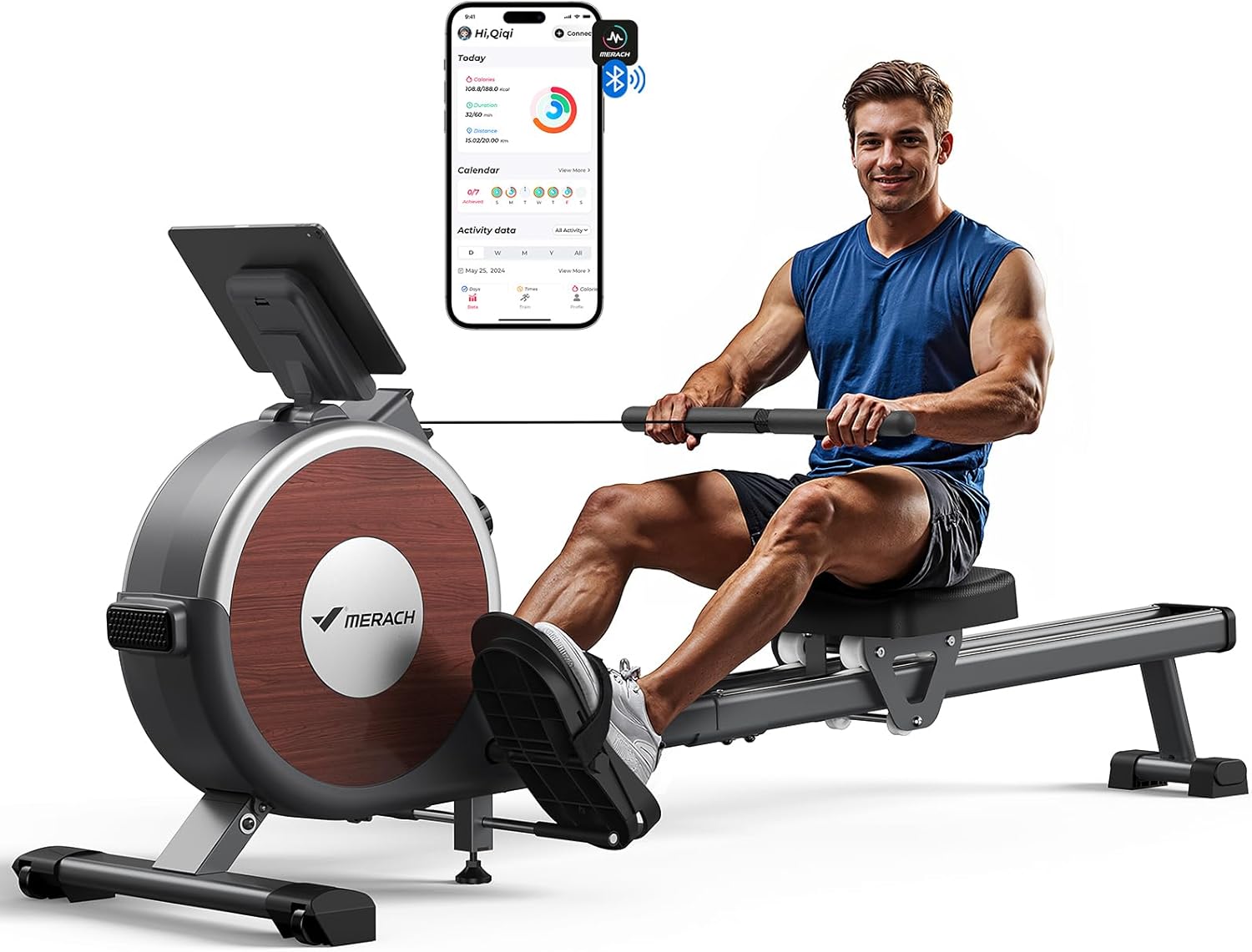 Magnetic Rowing Machine deal at Amazon