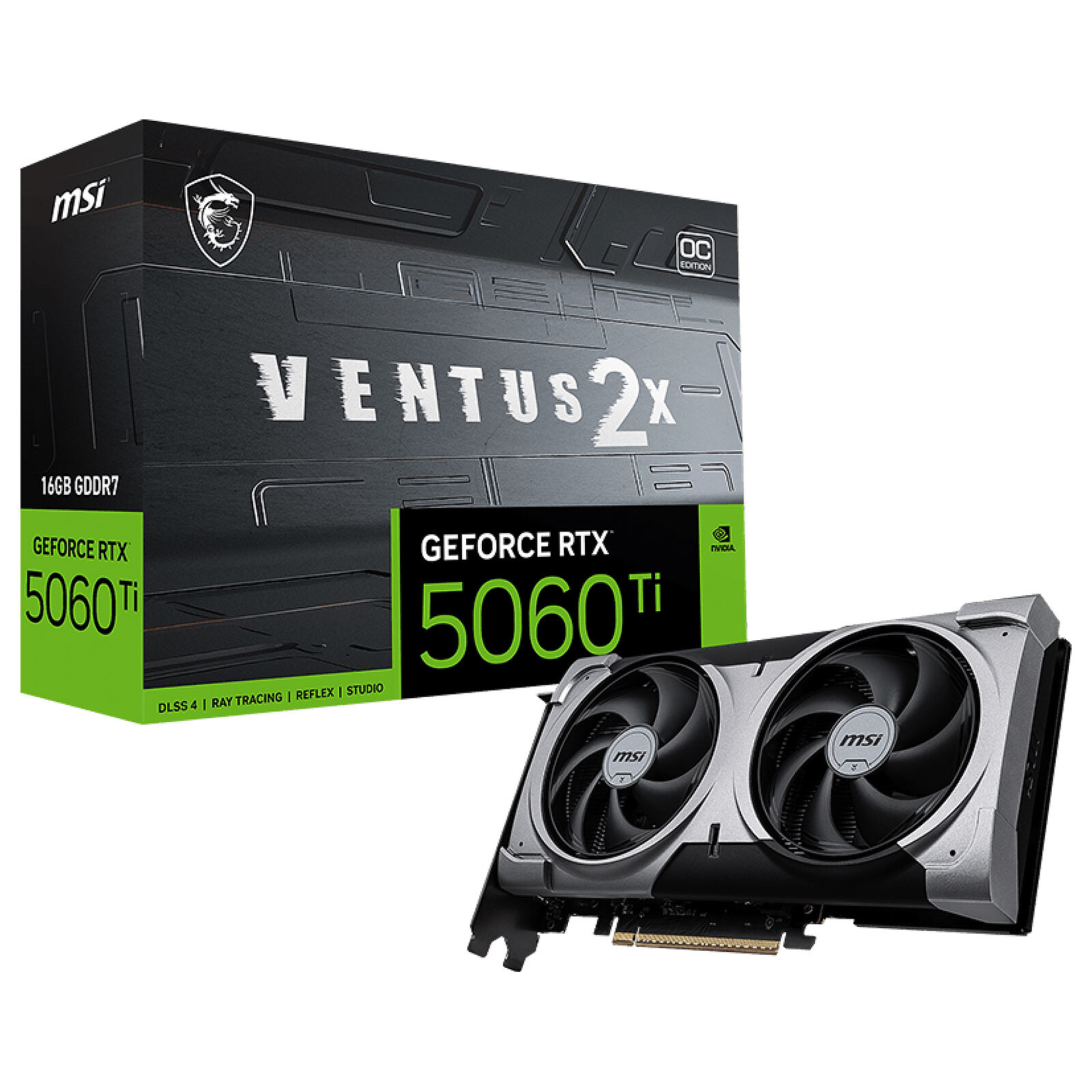 MSI GeForce RTX 5060Ti 16GB VENTUS 2X OC PLUS Only $430 at Store