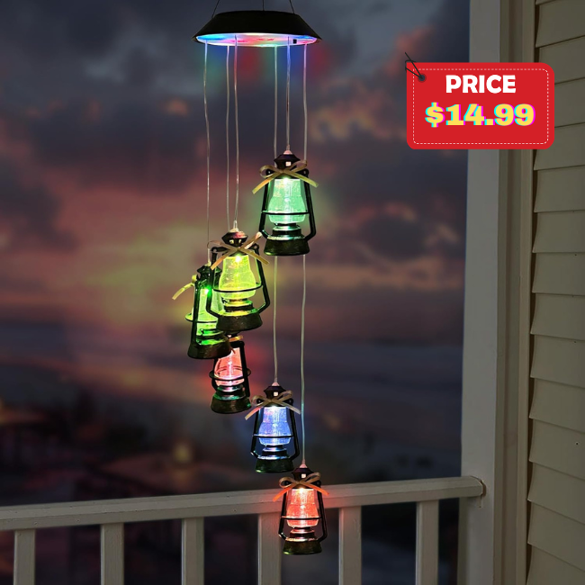 Solar Wind Chime Deal: Save 50%