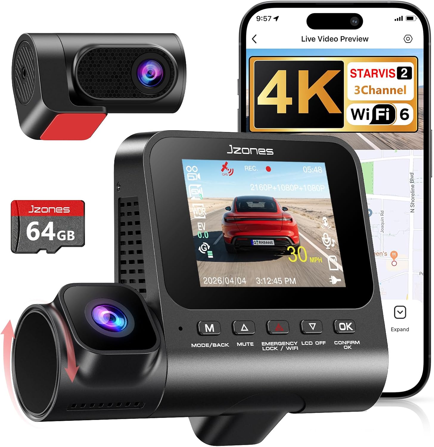 4K Dash Cam Deal: Save 20% at Amazon