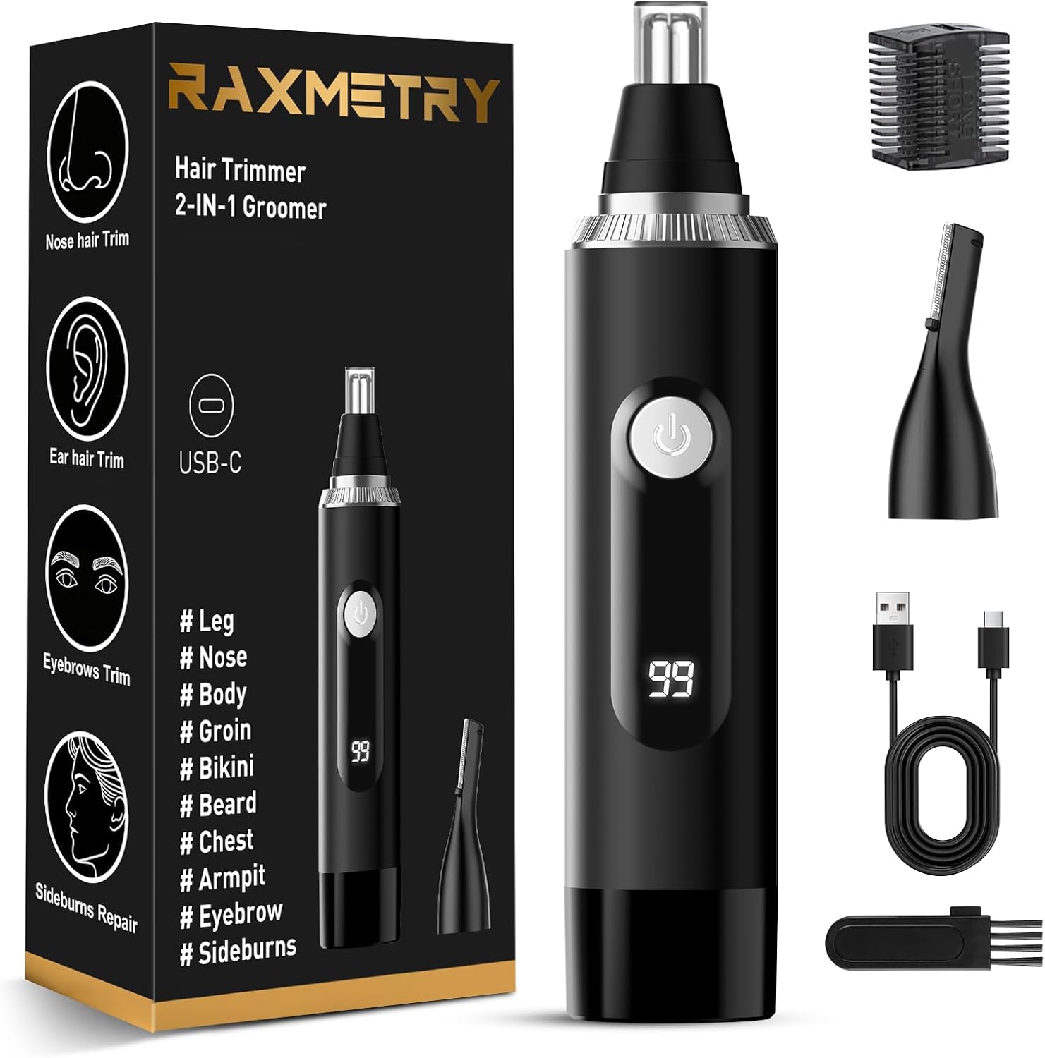 Nose Hair Trimmer for Men and Women,2026 Only $16.99 at Amazon