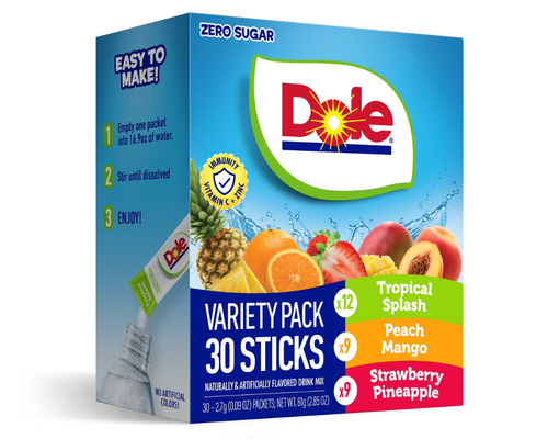 30-Pack Dole Drink Mix Deal at Walmart: $3.97