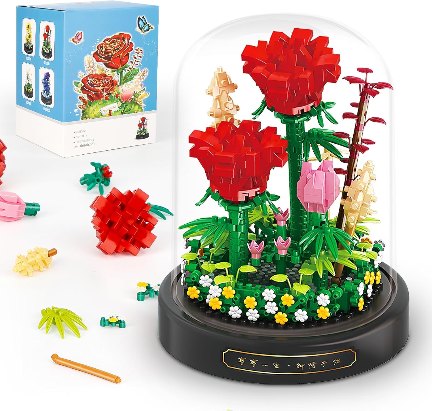 QLT QIAOLETONG Flower Bouquet Only $16.14 (Reg. $18.99) at Amazon