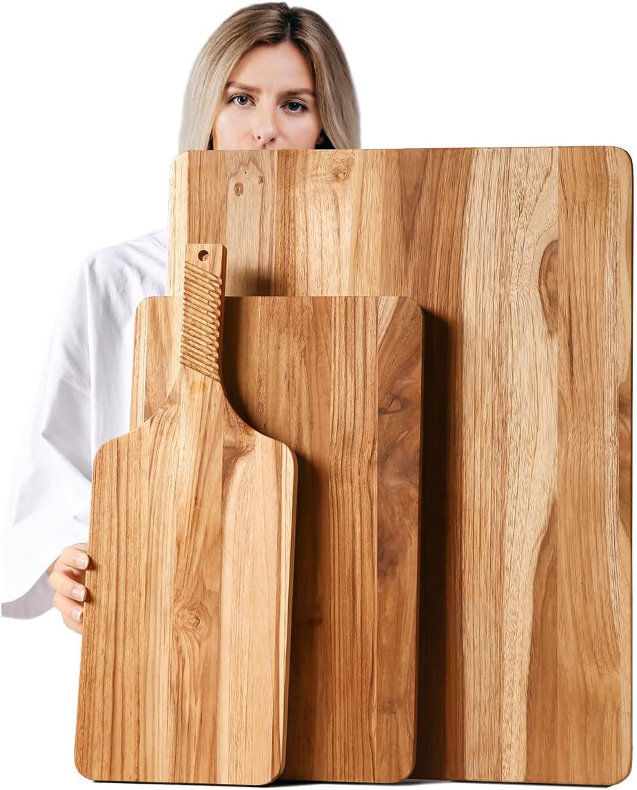 YUSOTAN Teak Wood Cutting Board Only $59.89 (Reg. $94.89) at Amazon