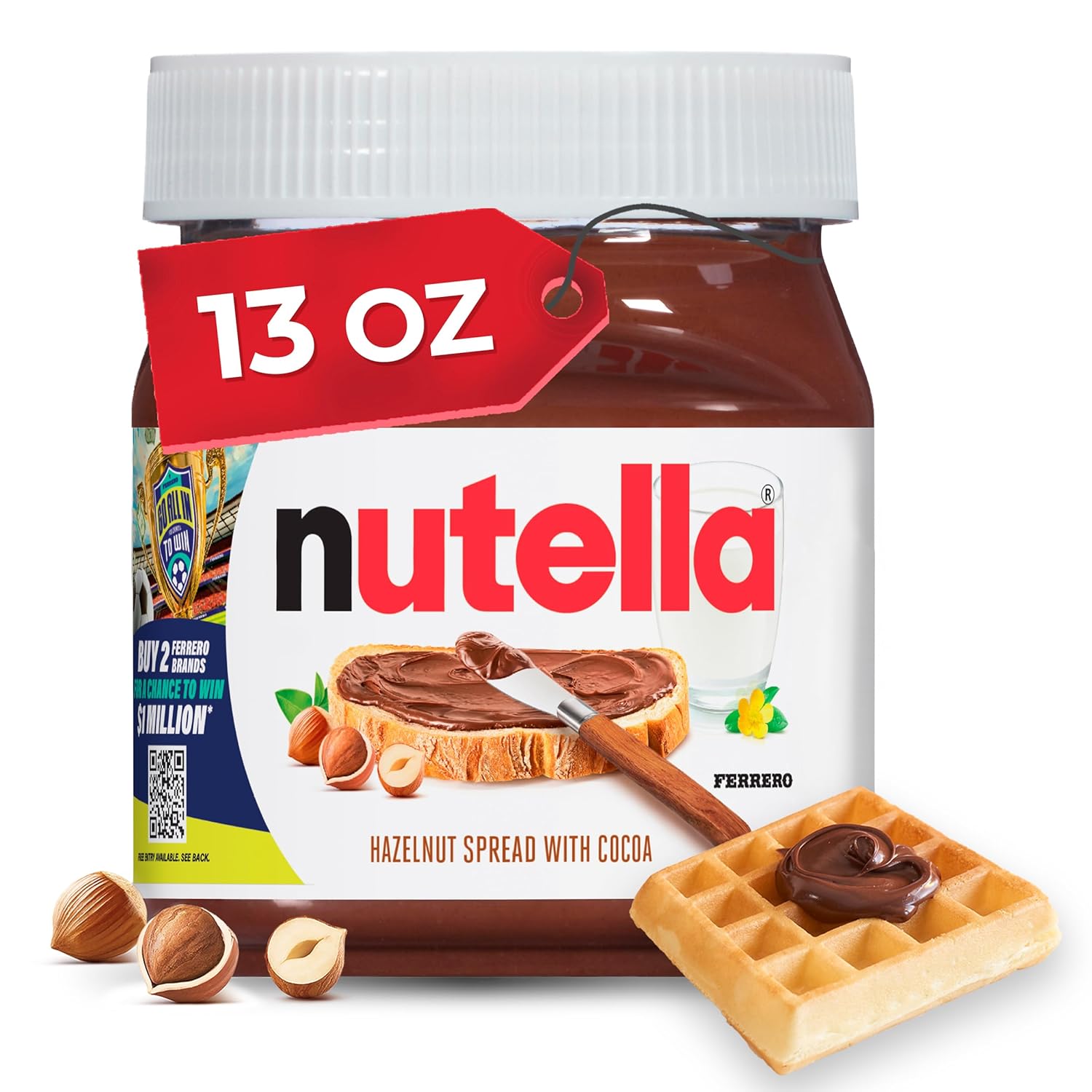 Nutella Hazelnut Spread Only $3.58 (Reg. $4.97) at Amazon
