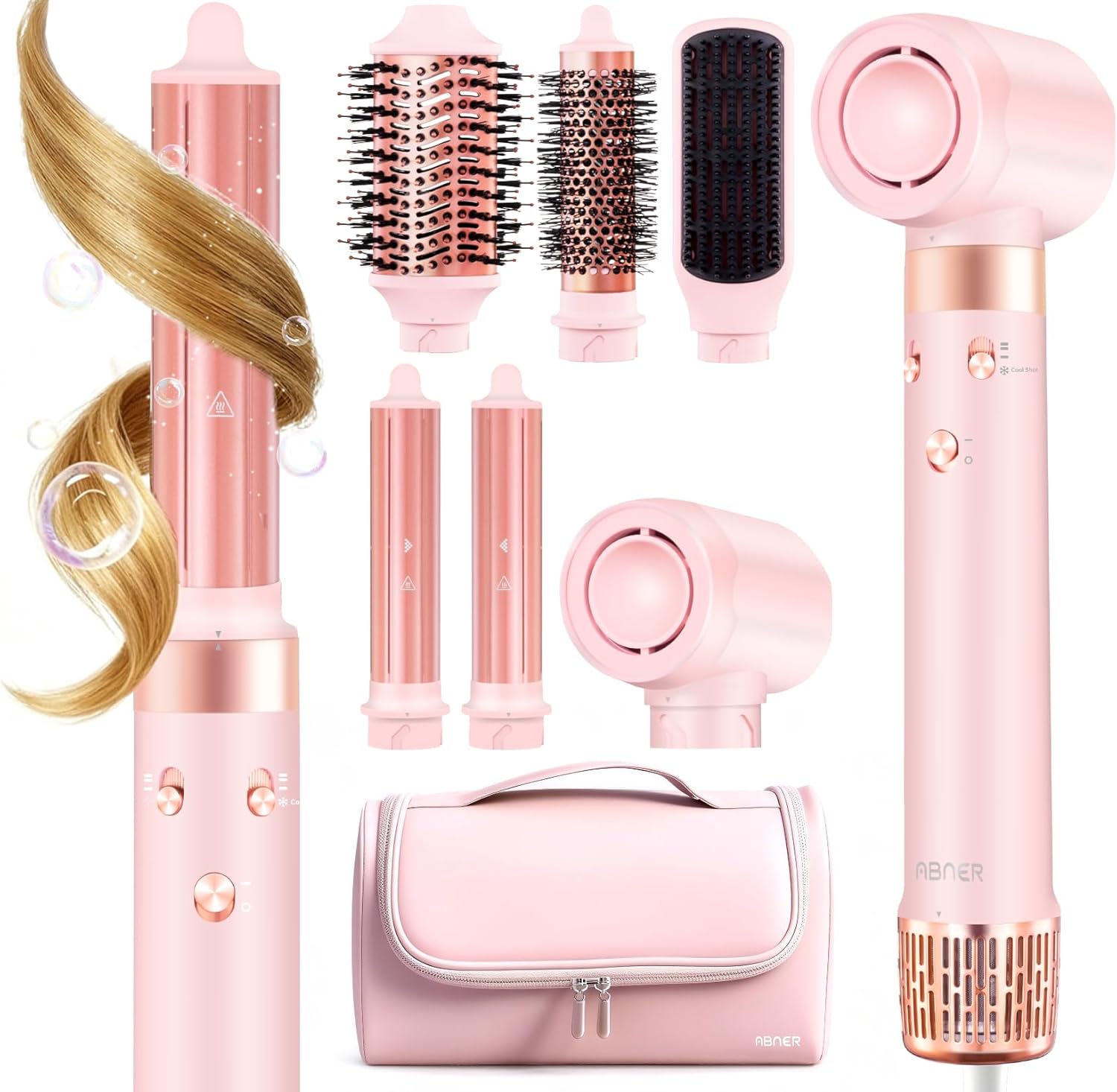 ABNER 6 in 1 Professional Hot Air Styler Auto Only $117.99 at Amazon