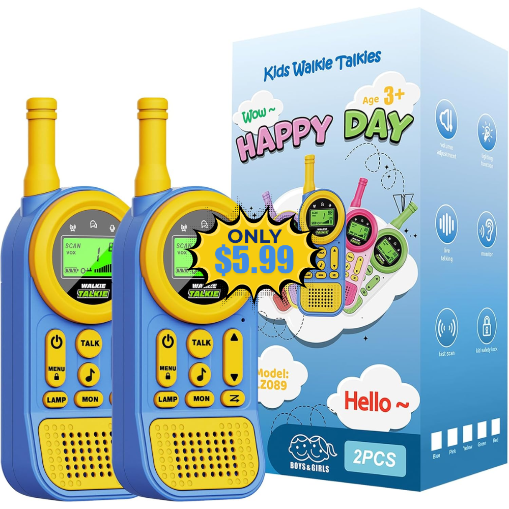 Kids Walkie Talkies Sale: Save 62%