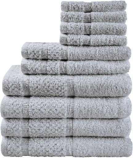 Walmart Home Pick: Mainstays 10-Piece 100% Cotton Towel Set deal at Walmart