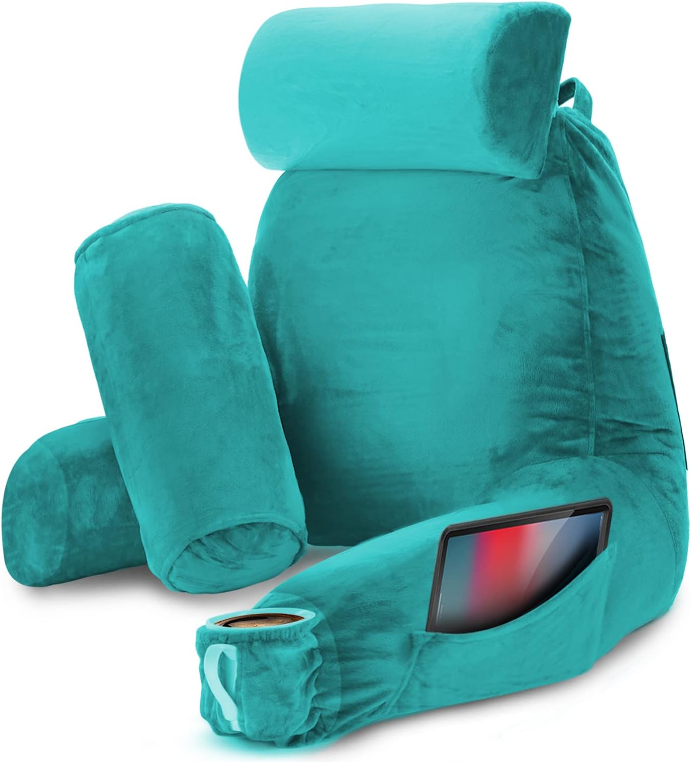 Nestl Reading Pillow with Shredded Memory Foam Includes 2 Ne deal at Amazon