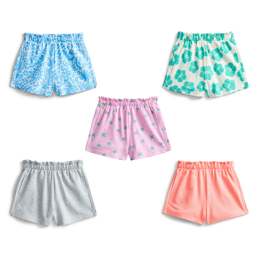 Wonder Nation Girls Soft Knit Pull On Shorts Deal: Save $1.50 at Walmart