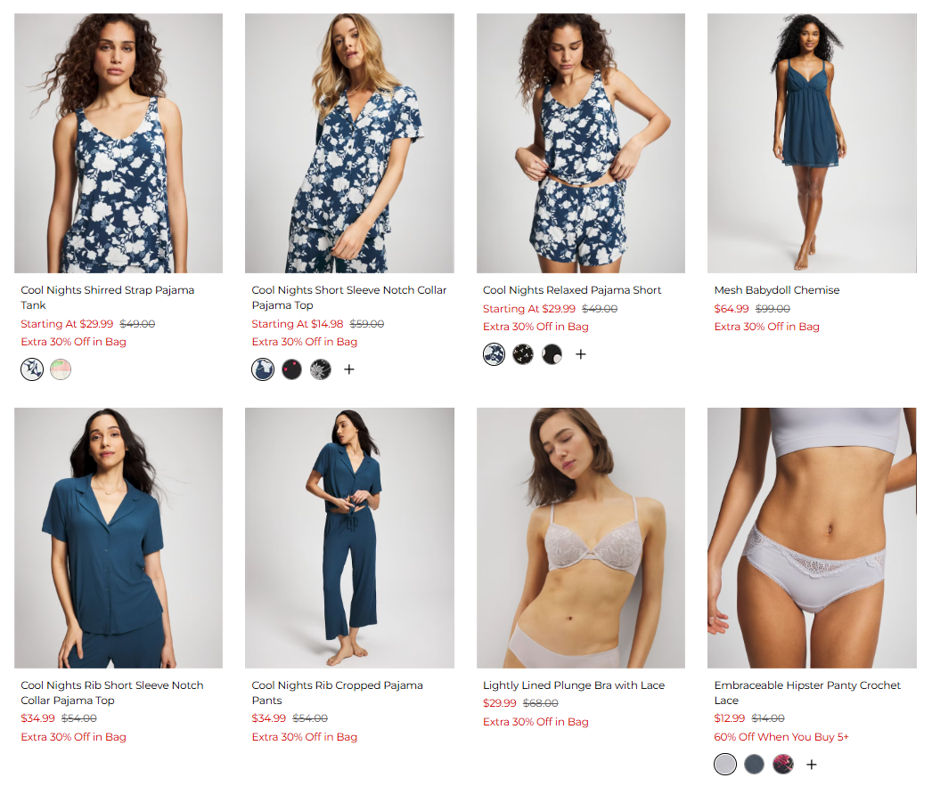 Soma Clearance Sale: Save 30% on Bras, PJs, Panties & More