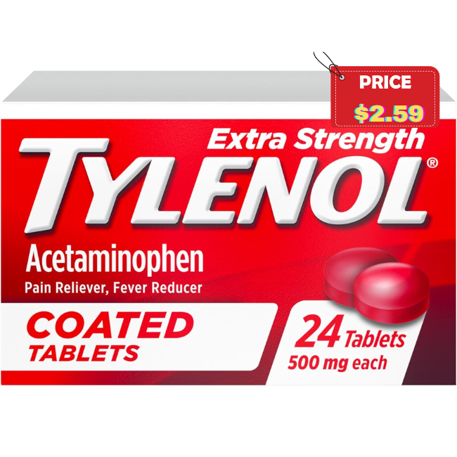 Tylenol Pain Relief Pills Deal: Save 42%