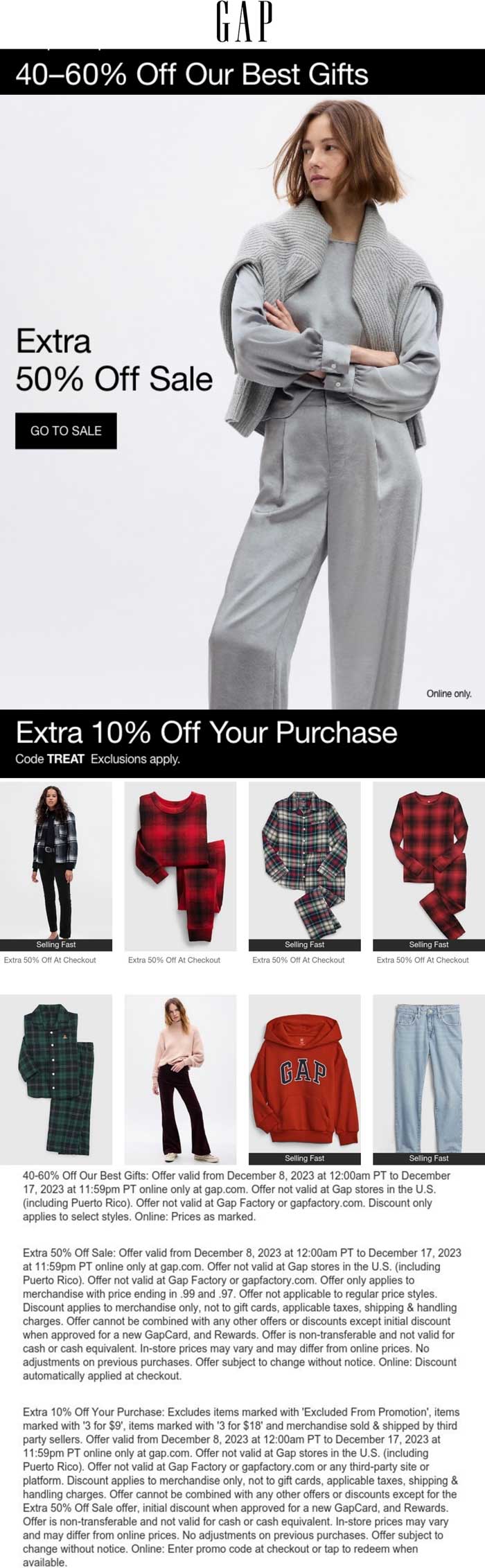 Gap Factory Memorial Day Sale: Up to 70% Off + Extra 50% Off Clearance
