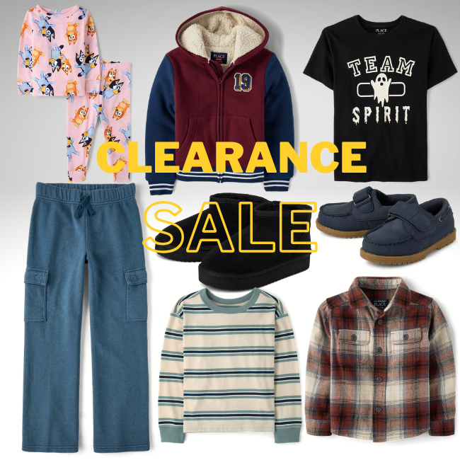 Childrens Place Clearance Sale: 80% Off Kids Clothing
